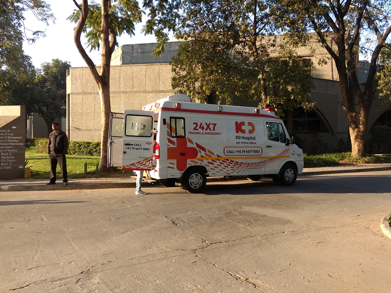 Health partner at Nirma University Marathon