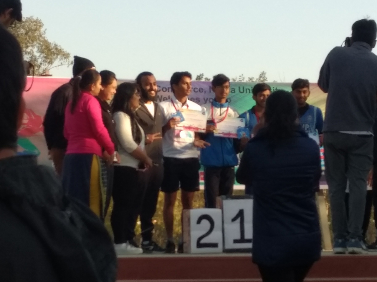 Health partner at Nirma University Marathon